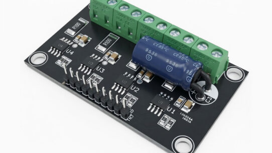 4-Channel DC Brushed Motor Driver with Current Limiting Cover
