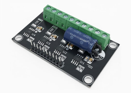 4-Channel DC Brushed Motor Driver with Current Limiting Cover